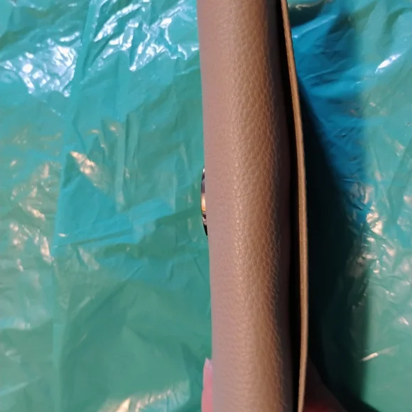 Michael Kors Light Gray Tote with Tassel and Wallet - Picture 10 of 15